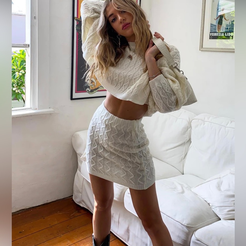 Princess Polly Ainsley Set White XS/S